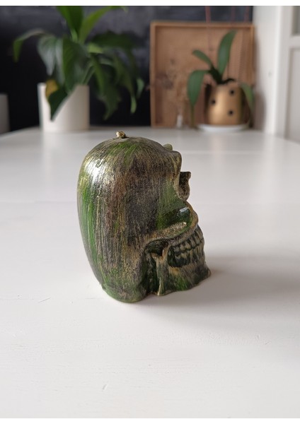 Inci Mum Kurukafa Şekilli Mum Yeşil 8 cm fiyatları