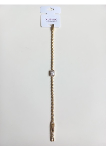 Zirkon Taşlı Gold Renk Bileklik indirimleri