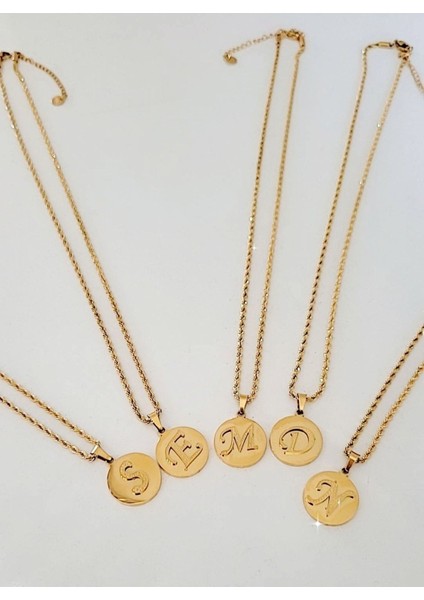 Çelik G Harf Çelik Kolye fiyatları