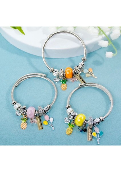 Ananas Şık Gümüş Bileklik fiyatları