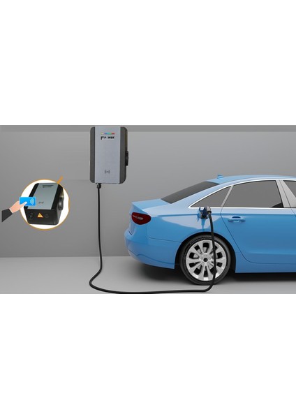ELEKTRONİK SHOP | PWR33 HOME-EVS-22kW WALLBOX - TİP2 SOKET ÇIKIŞLI ELEKTRİKLİ ARAÇ ŞARJ CİHAZI