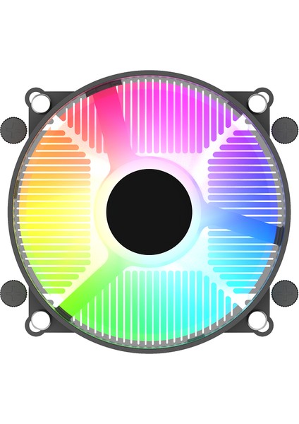 Nebula Rgb Cpu Hava Soğutucusu Amd Am5 / Am4 Uyumlu