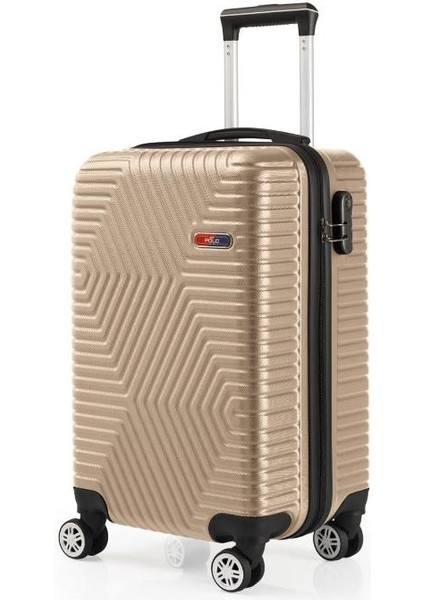 Suitcase Abs Gold Kabin Boy Valiz 600.06-K