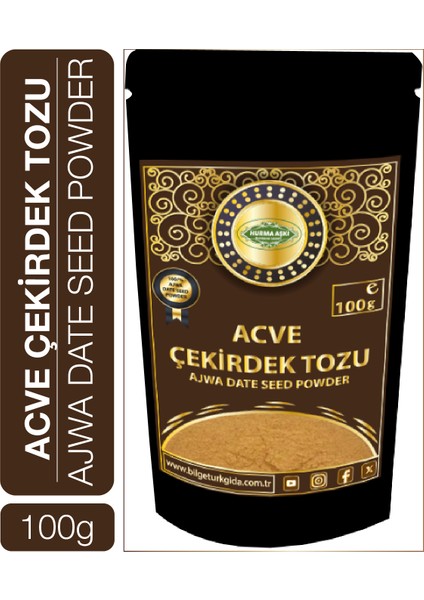 Acve Hurma Çekirdeği Tozu 100 gr