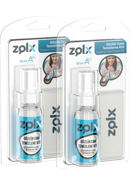 30ML Gözlük Camı Temizleme Kiti Ikili Set