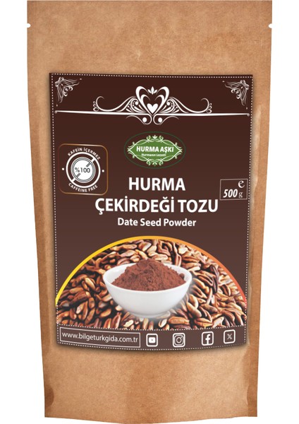 Hurma Çekirdeği Tozu 500 gr