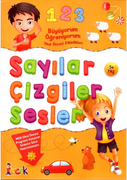 Sayılar Çizgiler Sesler / Büyüyorum Öğreniyorum