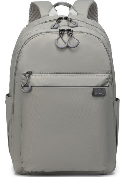 Extra Hafif Büyük Boy Uniseks Sırt Çantası BC 3229 - Açık Gri