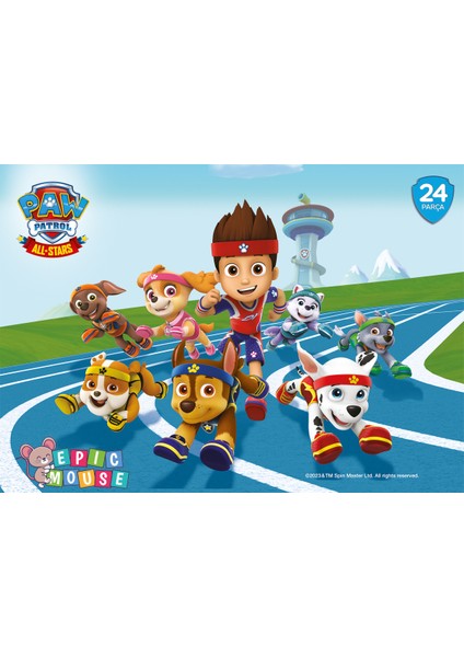 Epic Mouse Paw Patrol Eğitici Puzzle - Başlangıç Seviyesi - 24 Parça Frame2 Puzzle/yapboz