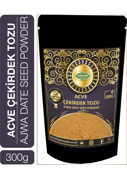 Acve Hurma Çekirdeği Tozu 300 gr