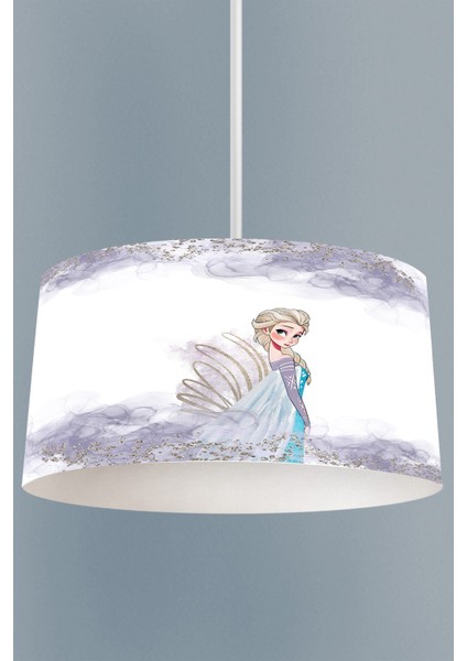 20 -34 cm Çocuk Odası Bebek Odası Elsalı Sarkıt Avize TLAV-028 Klasik Kumaş 1 20 x 30 Bebek / Çocuk