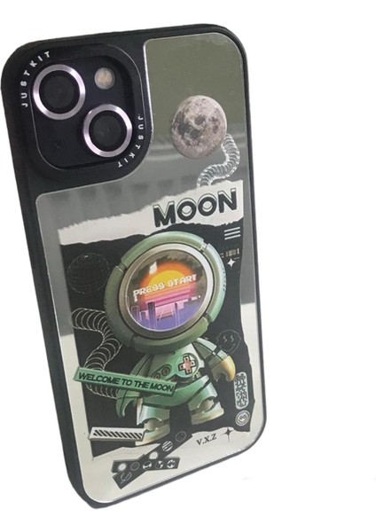 iPhone 13 Aynalı Desenli Silikon Telefon Kılıfı