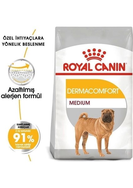 Adult Medium Dermacomfort Yetişkin Köpek Maması 12 kg fiyatları
