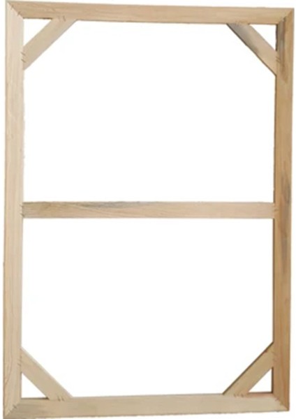 Büyük Boy Arkadan Zımbalı Yüksek Kaliteli Boş Tuval: 95X125 cm