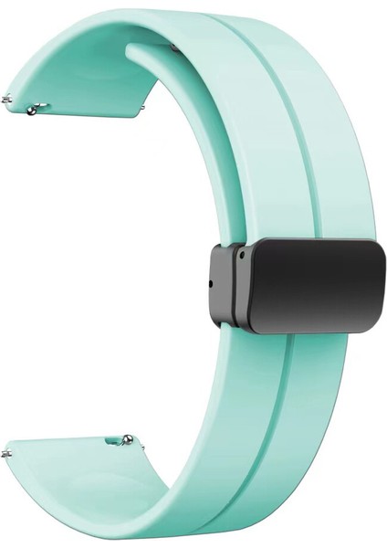 Robor Gts 2 20 mm Için Klasik Model Kancalı Manyetik Kopçalı Kayış-Kordon Krd-84