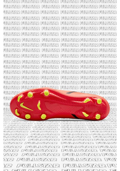 Phantom G. T. 2 Club F. G. / M. G. Unisex Soccer Shoes Beyaz Kırmızı Krampon