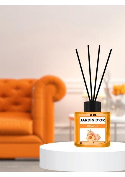 Peach Reed Diffuser Şeftali Çubuklu Oda Kokusu 120 ml