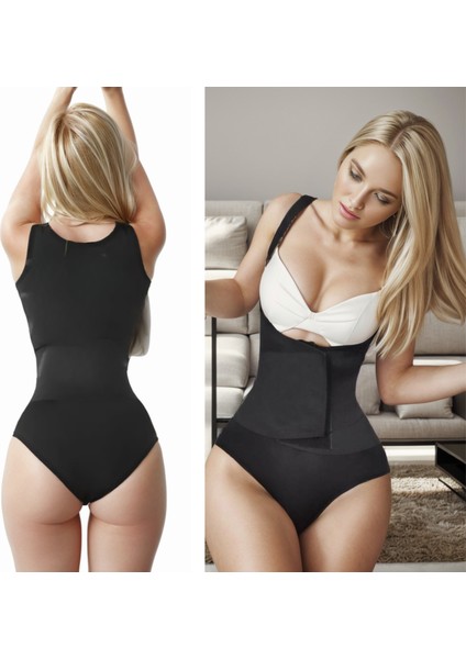 Toparlayıcı Kum Saati Görünümlü Agraflı Bel Ayarlı Zıbın Korse fiyatları