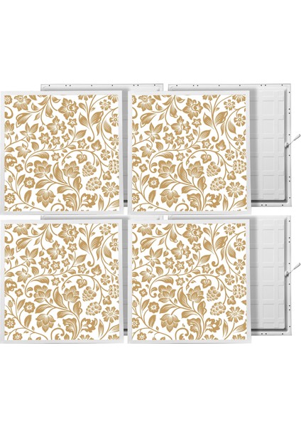 60X60 LED Panel Sıva Altı Desenli 2x2 Dörtlü Grup 46511028SA