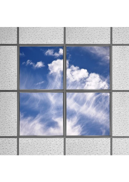 60X60 LED Panel Sıva Altı Desenli 2x2 Dörtlü Grup 46510167SA fiyatları