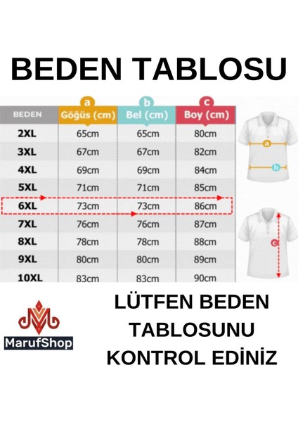 Maruf Shop Erkek Büyük Beden Polo Yaka Tişört Hardal