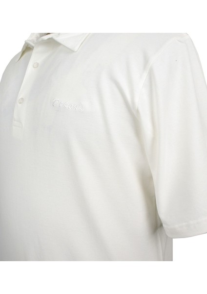 Erkek Büyük Beden Polo Yaka Tişört Ekru fırsatları