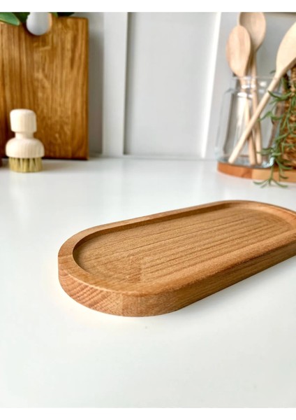 Ahşap Natural 3'lü Temizlik Seti ve Ahşap Altlık (Vegan) indirimleri