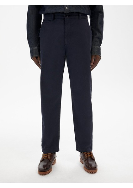 Erkek Düz Paça Slım Lacivert Pantolon fiyatları