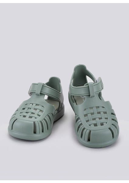 Yeşil Erkek Sandalet S10271 Tobby Solıd