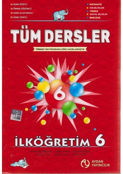 Aydan Tüm Dersler Konu Anlatımlı Ilköğretim 6