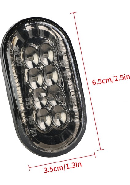 4x Araba LED Dönüş Sinyali Işıkları Yan Işaretleyiciler Jimny JB64 JB74 JB64W JB74W JB23W 2018-2020 (Yurt Dışından)