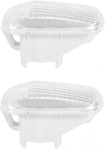 2 Adet Araba Yan Bölme Dönüş Sinyal Işığı Lamba Gölge Kabuk Kapak Konut Için Fit 2002-2005 34301-S5H-T02 (Yurt Dışından)