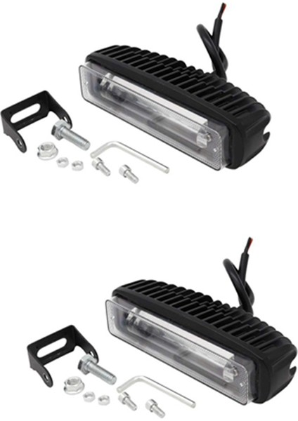 1 Takım 4 Inç 30 W LED Forklift Araba Uyarı Lambası Güvenlik Çalışma Işığı Çubuğu Depo Tehlike Alanı Işığı (Yurt Dışından)