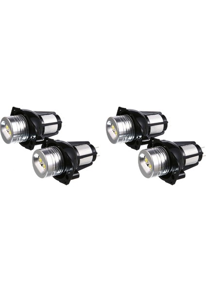 E90 E91 Için 4x LED Melek Gözü Işık Halkası Işaretleyici Ampul 20W (Yurt Dışından)