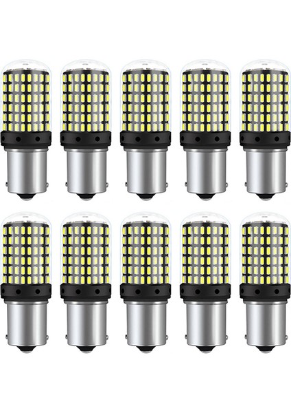 10 Adet 3014 144SMD Canbus 1157 BAY15D P21W 1156 BA15S BAU15S PY21W T20 7440 7443 W21W LED Ampuller Araba Dönüş Sinyal Işığı C (Yurt Dışından)