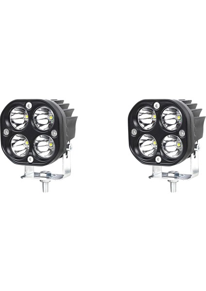 2 Adet 3 Inç 40W LED Işık Bakla LED Çalışma Lambası Çubuğu Araba Motosiklet Kamyon Offroad Suv Atv Tekne 4WD Araba Aksesuarları (Yurt Dışından)