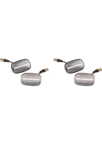 4x Araba Dinamik LED Yan Işaretleyici Işık Dönüş Sinyal Işığı Celica T19 T20 23 Avensis Starlet Prius (Yurt Dışından)