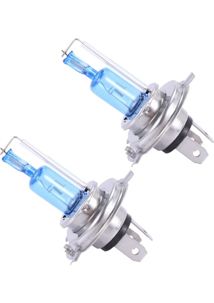2x H4 35W Hıd Far Halojen Ampul Lamba Hi/lo Işın Süper Beyaz 6000K (Yurt Dışından)