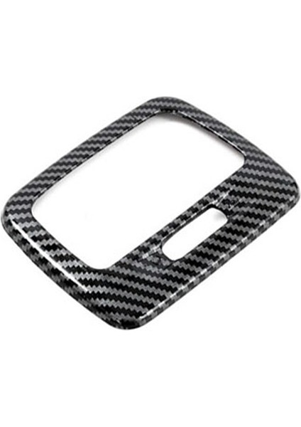 Araba Karbon Fiber Iç Arka Okuma Işığı Lambası Kapağı Trim Etiket 2007-2019 Için (Yurt Dışından)