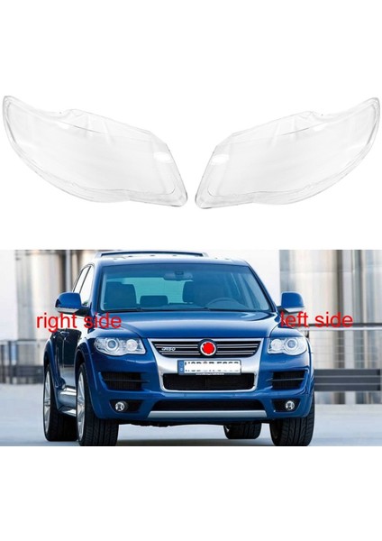 2x Araba Ön Far Lens Kabuk Kapak Değiştirme 2007 2008 2009 2010 Sol (Yurt Dışından)