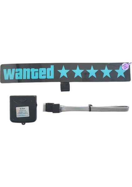 Ön Cam Elektrikli Aranıyor Araba Jdm Glow Panel Aksesuarları Için LED Burcu Pencere Çıkartmaları - Mavi Işık (Yurt Dışından)