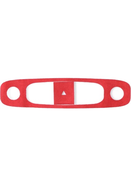 Araba Okuma Işığı Çerçeve Trim Etiket Model Y 2023-2018 Ön Iç Lamba Paneli Kapağı Kırmızı (Yurt Dışından)