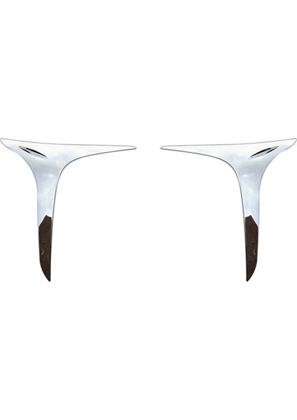 Yaris 2020 2021 2022 Için Araba Ön Sis Farları Lamba Şeritleri Ayar Kapağı Etiket Krom (Yurt Dışından)