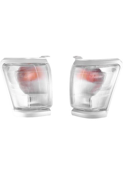 Araba Far Geniş Işık Dönüş Sinyali Işık Yan Işaretleyici Krom Trim Köşe Işığı 1997-2001 Için (Yurt Dışından)