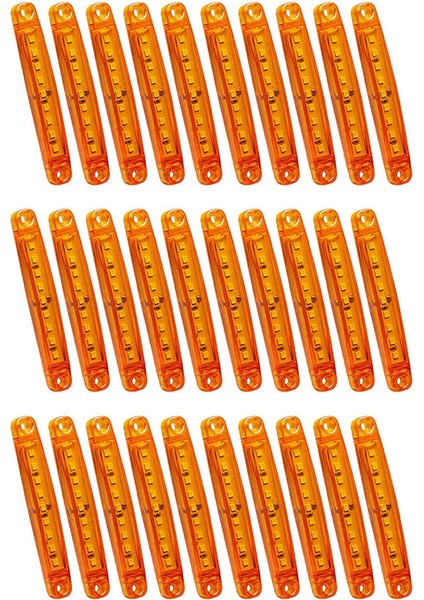 30 Adet 9 LED Mühürlü Yan Işaretleyici Park Lambası Sinyal Işığı 12V Araba Kamyon Römork Kamyon Için (Yurt Dışından)