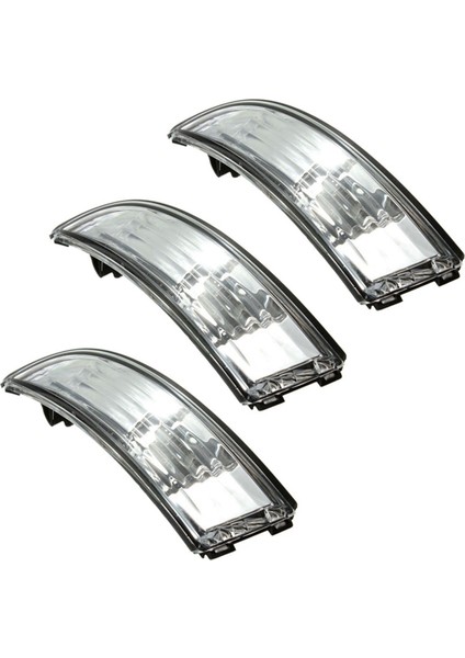 3x Sol Araba Ayna Dönüş Sinyali Işıkları Kapı Kanat Ayna Gösterge Kapağı Fiesta Mk8 2008-2016 Ampul Olmadan (Yurt Dışından)