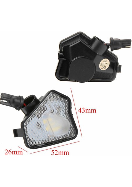 Araba Su Birikintisi Işık ve Dinamik Dikiz Aynası LED Dönüş Sinyal Işığı W204 Cla Ces Sınıfı W176 W212 (Yurt Dışından)