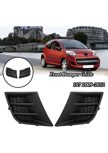 Ön Tampon Sis Izgarası Işık Deliği Yok Sol Sağ Taraf 7422A8 7422A9 107 2009-2012 Için (Yurt Dışından)