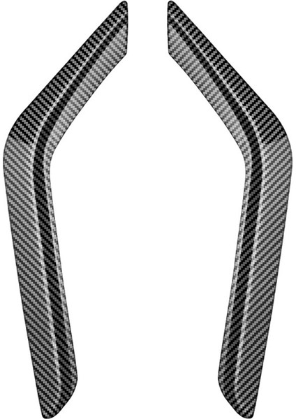 Araba Ön Tampon Splitter Spoiler Dekoratif Trimler Sis Lambası Canard Alphard 40 Serisi 2023+ Abs Karbon Fiber (Yurt Dışından)