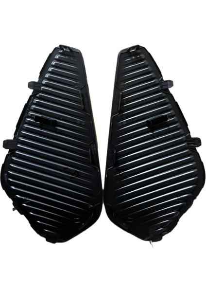 Araba Ön Tampon Sis Farı Izgarası Kapağı Trim Kiti 1675867980 YL017824XT 3008 2020 2021+ Için (Yurt Dışından)